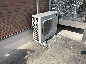 千葉市でのエアコン設置施工例
